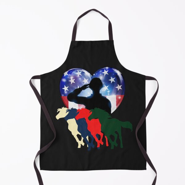 Item preview, FOUR HORSES, FOUR HORSES OF THE APOCALYPSE, AMERICAN HEART, VETERAN designed and sold by R B Chrystal.