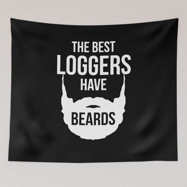 Item preview, The Best Loggers Have Beards designed and sold by Luna1Shop.
