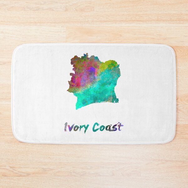 Item preview, Ivory Coast in watercolor designed and sold by paulrommer.
