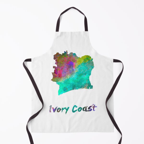 Item preview, Ivory Coast in watercolor designed and sold by paulrommer.