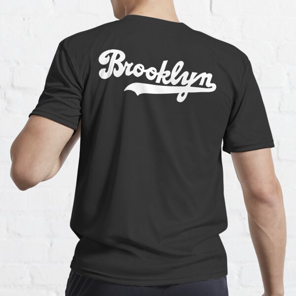 Brooklyn Script Baseball Jersey - Gray - XL - Royal Retros