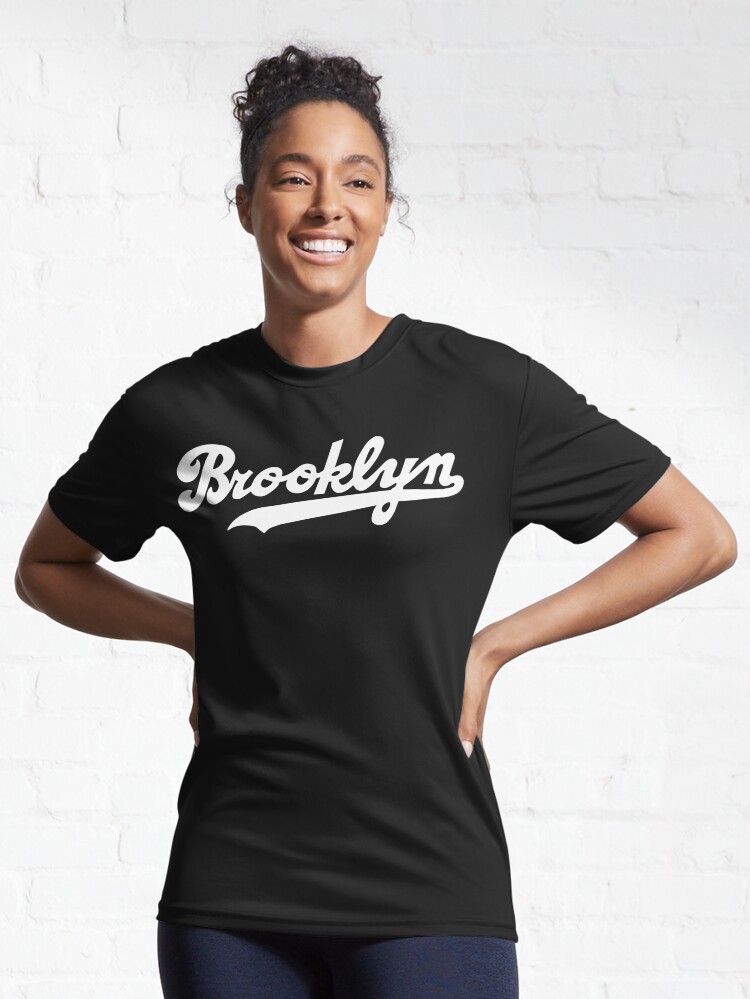 brooklyn dodgers script Active T-Shirt for Sale by Hungry Hungry Buffalo