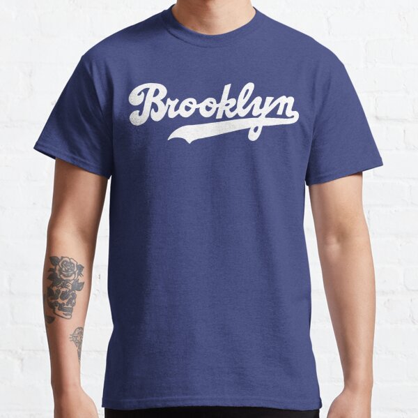 47 Brand MLB LA Dodgers T-Shirt In White With Script Logo Print