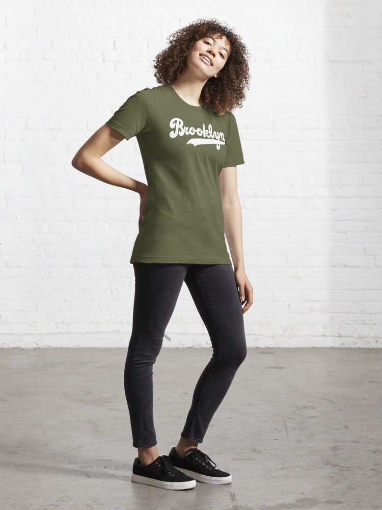 Men Brooklyn Dodgers Script T-Shirt. — brooklynite Designs.