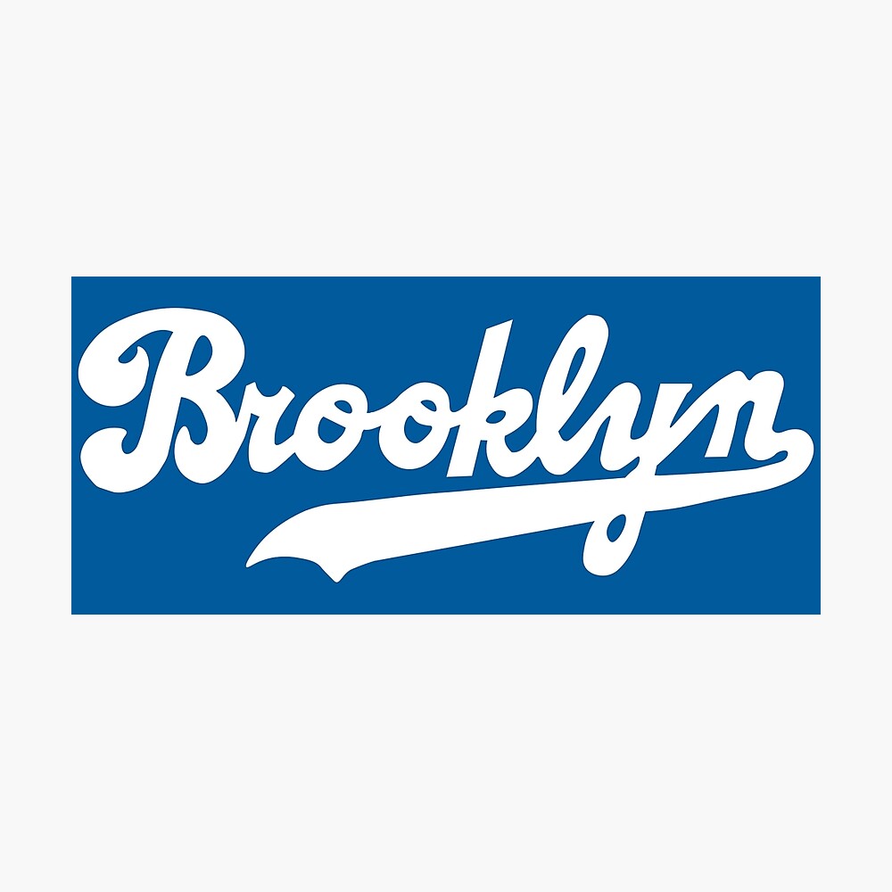 brooklyn dodgers script Active T-Shirt for Sale by Hungry Hungry