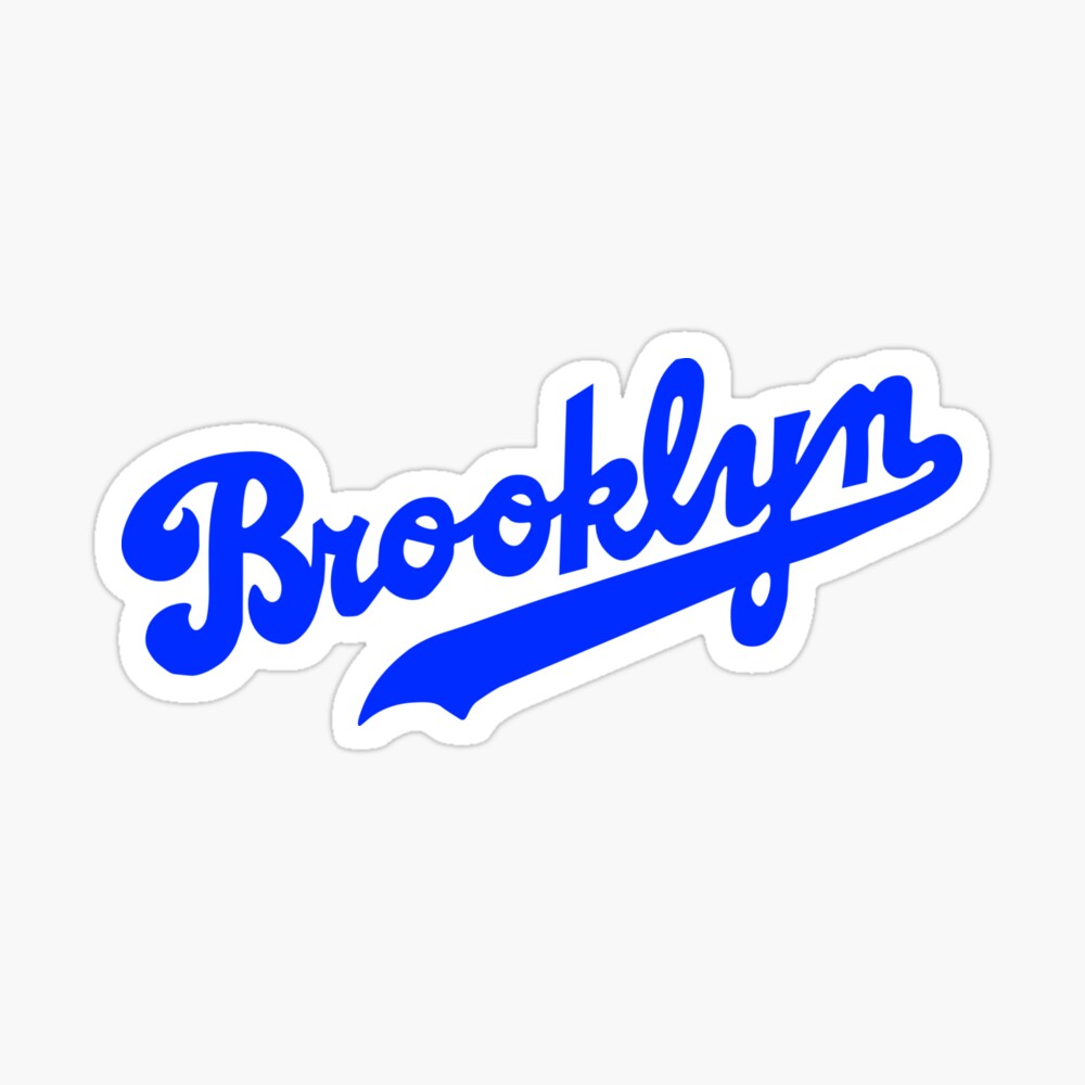 brooklyn dodgers script Active T-Shirt for Sale by Hungry Hungry