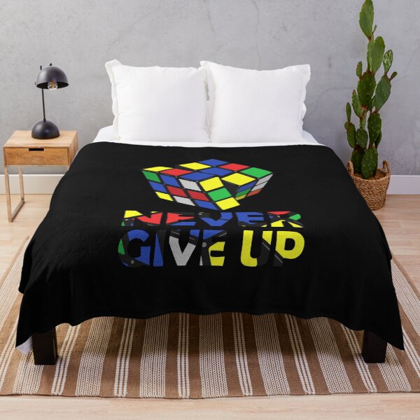 Item preview, Pegatina Nunca te rindas Essential Rubiks Cube designed and sold by Love2MakeArt.