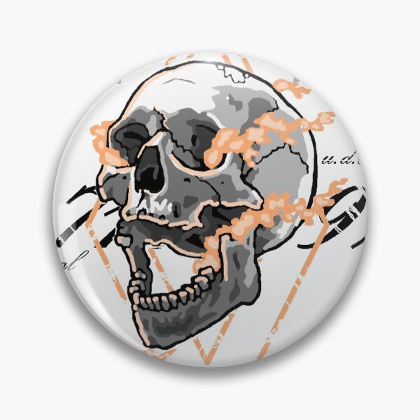 Item preview, Flaming Skull designed and sold by Freddy-Farmill.