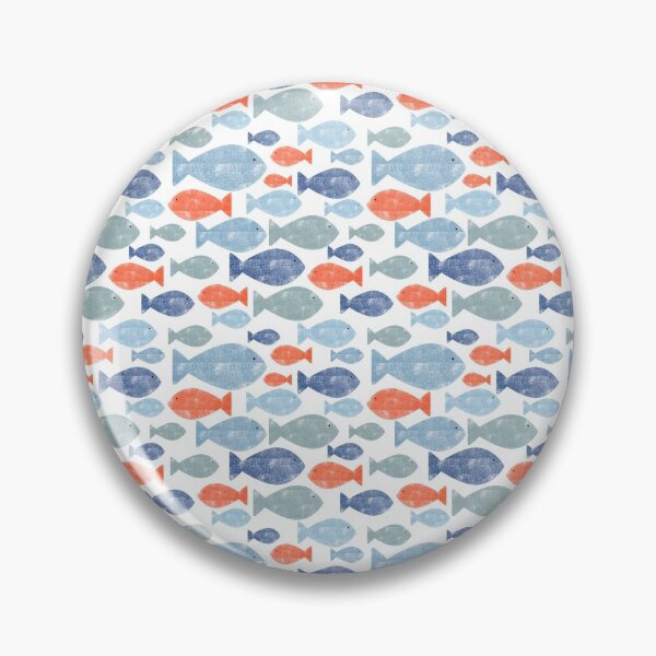 Item preview, Go With The Flow Fish designed and sold by KrisInStitches.