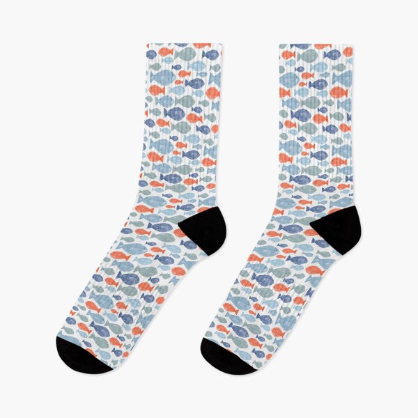 Item preview, Go With The Flow Fish designed and sold by KrisInStitches.