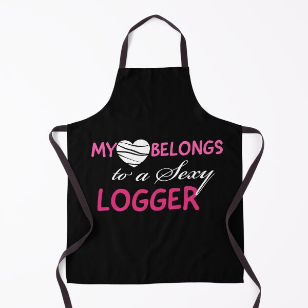 Item preview, My Heart Belongs To A Sexy Logger designed and sold by Luna1Shop.