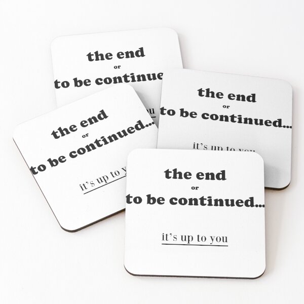 Item preview, The end or to be continued designed and sold by Rayuela.