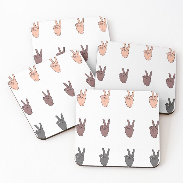 Item preview, Peace Sign Emoji Sticker Pack designed and sold by royal-tees.