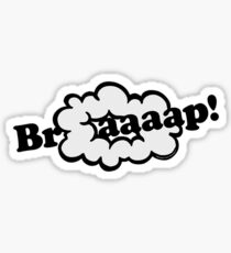 Braaap! 2-Stroke Engine Sound w/ Smoke - Dirt Bikes Sticker