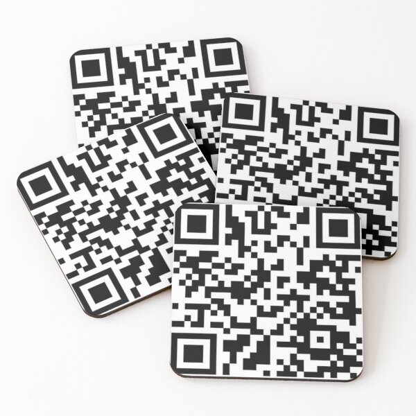 Item preview, RICKROLL QR CODE designed and sold by hipeFN.
