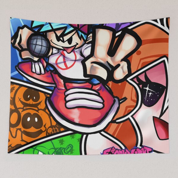 Item preview, Friday Night Funkin Poster designed and sold by pamela-spencerr.