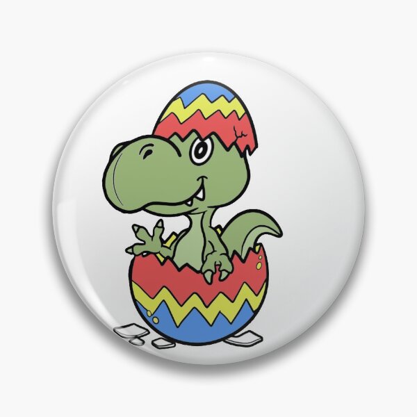 Item preview, Easter Dinosaur Hatching From An Egg designed and sold by iHeartDinosaurs.