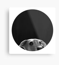 Peepin Eevee Metal Print