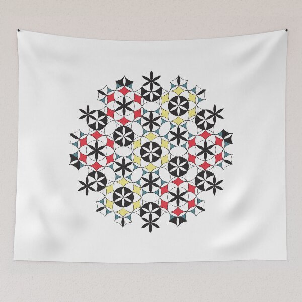 Item preview, Colorful Flower of life designed and sold by kallyfactory.