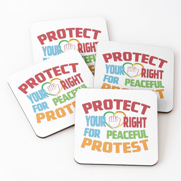 Item preview, Protect Your Right For Peaceful Protest designed and sold by Harlake.