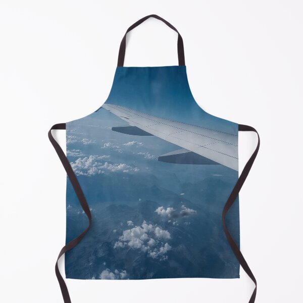 Item preview, clouds mountains and blue sky view from airplane window designed and sold by SandShopDesigns.