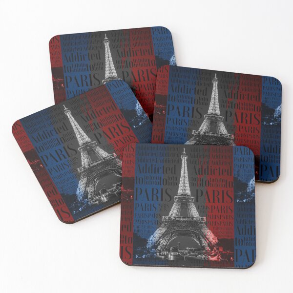 Item preview, Addicted to Paris - Paris Eiffel tower poster designed and sold by biggCheddar.