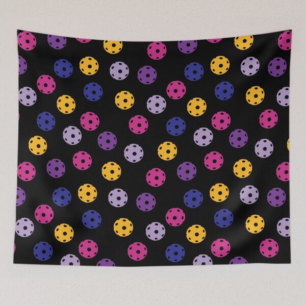 Item preview, Neon purple and yellow pickleballs. designed and sold by EvieWoj.