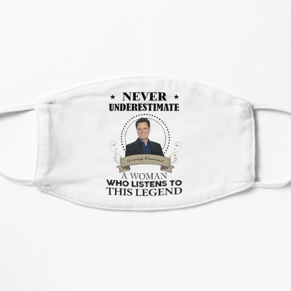 Lustige Donny Osmond Frau Hören Sie dieses legendäre T-Shirt Geschenk für Flache Maske