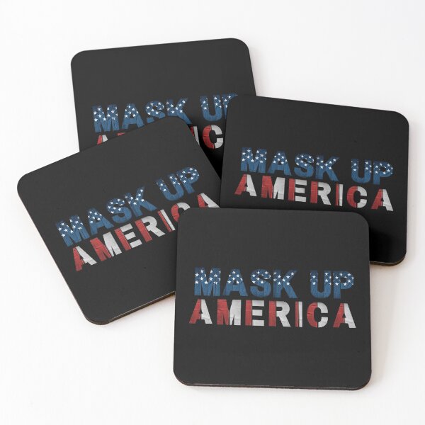Item preview, MASK UP, AMERICA|STAY SAFE designed and sold by EmotionArt.