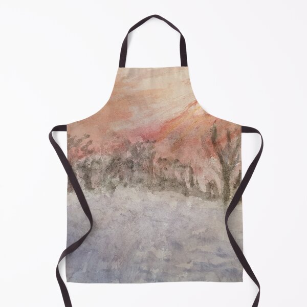 Item preview, Scottish Winter Snow Scene watercolour design designed and sold by WorldOfWendyArt.