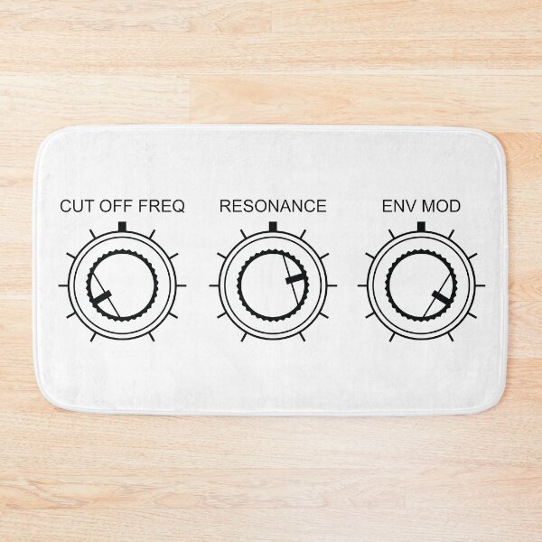 Item preview, Synthesizer filter controls for Electronic Musician designed and sold by AtomicMalibu.