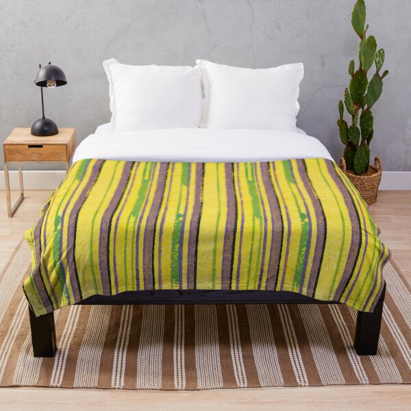 Item preview, Vintage Stripe Design Yellow & Purple designed and sold by Deez Direct.