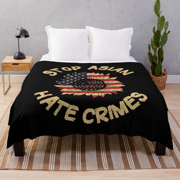Item preview, Asian Lives Matter, Stop Asian Hate Crimes, Stop AAPI Hate Sunflower US Flag designed and sold by ecdato.