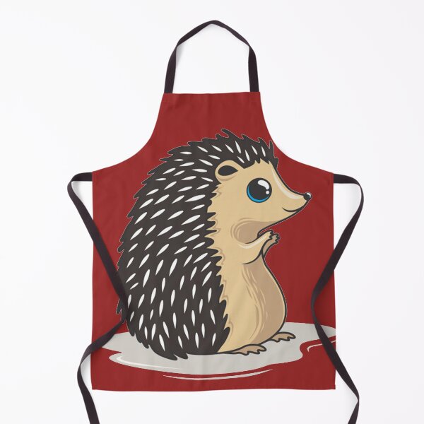 Item preview, Cute hedgehog cartoon porcupine animal  designed and sold by ESDT.