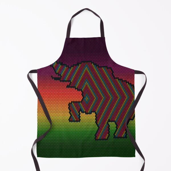 Item preview, Elephant, Africa, India, ornament, embroidery, pattern, mosaic. designed and sold by Ihor Ivanov.