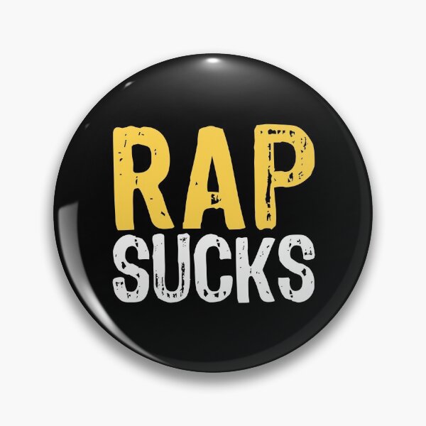 Item preview, Rap Sucks designed and sold by The "I Love Everything" Shop.
