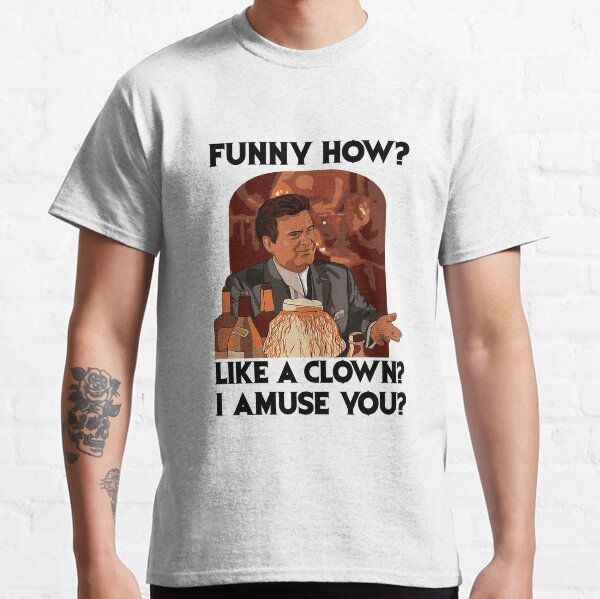 Vista previa del artículo con la obra «Es gracioso cómo parece un payaso #Joe #Pesci #Goodfellas Shinebox», diseñado y vendido por AQVFOB.