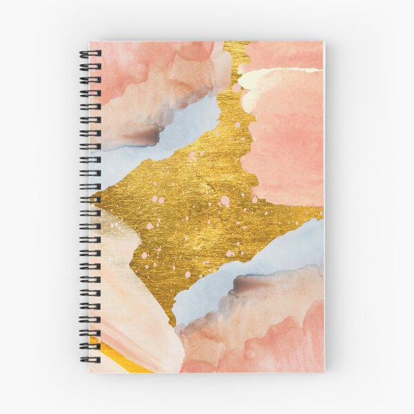 Artikelvorschau, Rose und Gold Asbtract Aquarellmuster entworfen und verkauft von Schuva.