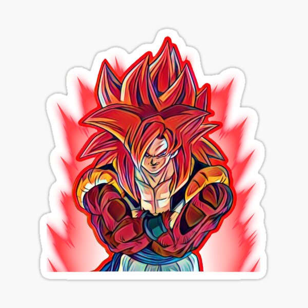 Vegito Blue Evolution & Gogeta 4 Limit Breaker Sticker for Sale