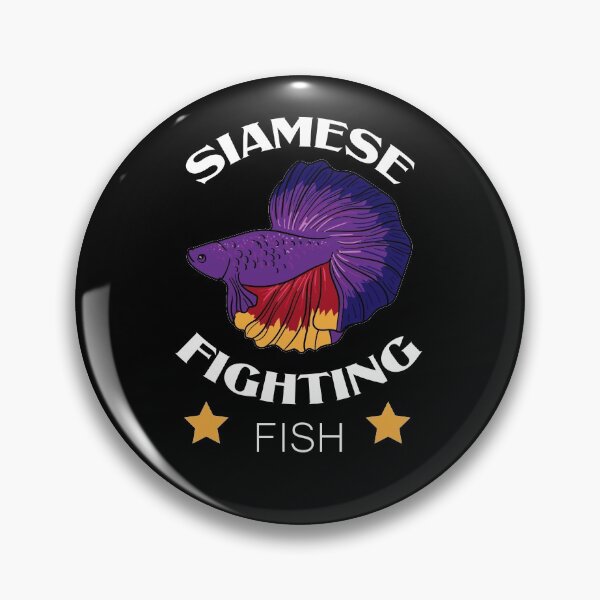 Item preview, Siamese Betta fighting fish designed and sold by ElBeDesigns.