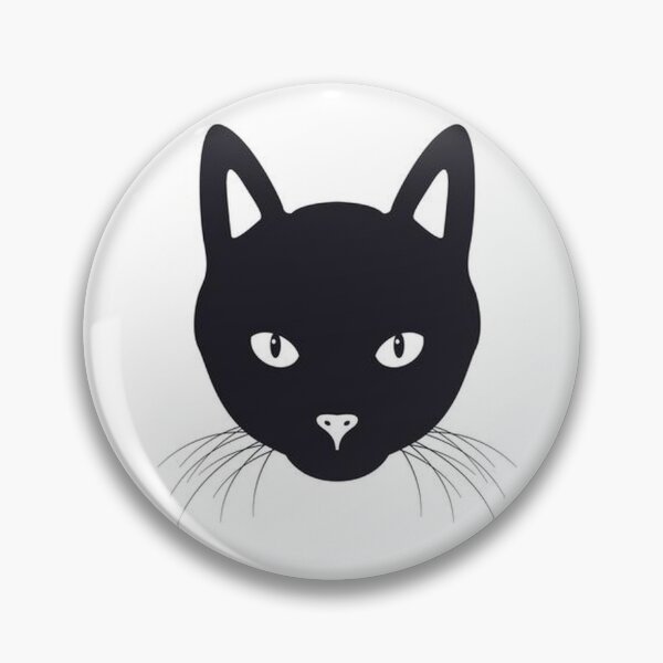 Item preview, Black Cat good luck Cats feline lovers cat full face designed and sold by Coolstuff4you71.