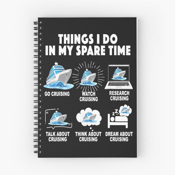 Item preview, Things I Do In My Spare Time Go Cruising designed and sold by BasiaKrol.