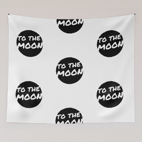 Item preview, To The Moon Artwork 1 (Light) designed and sold by TraderShirts.