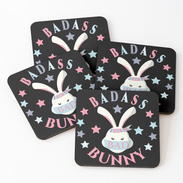 Item preview, Badass Cute Lockdown Bunny designed and sold by Styler Design.
