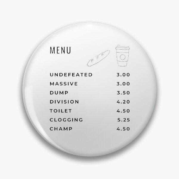 Item preview, Undefeated Massive Dump Division Toilet Clogging Champ designed and sold by J- exit.