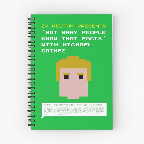 Item preview, ZX Rectum presents "Not many people know that facts" with Michael Cainez! designed and sold by EatMyGoal.
