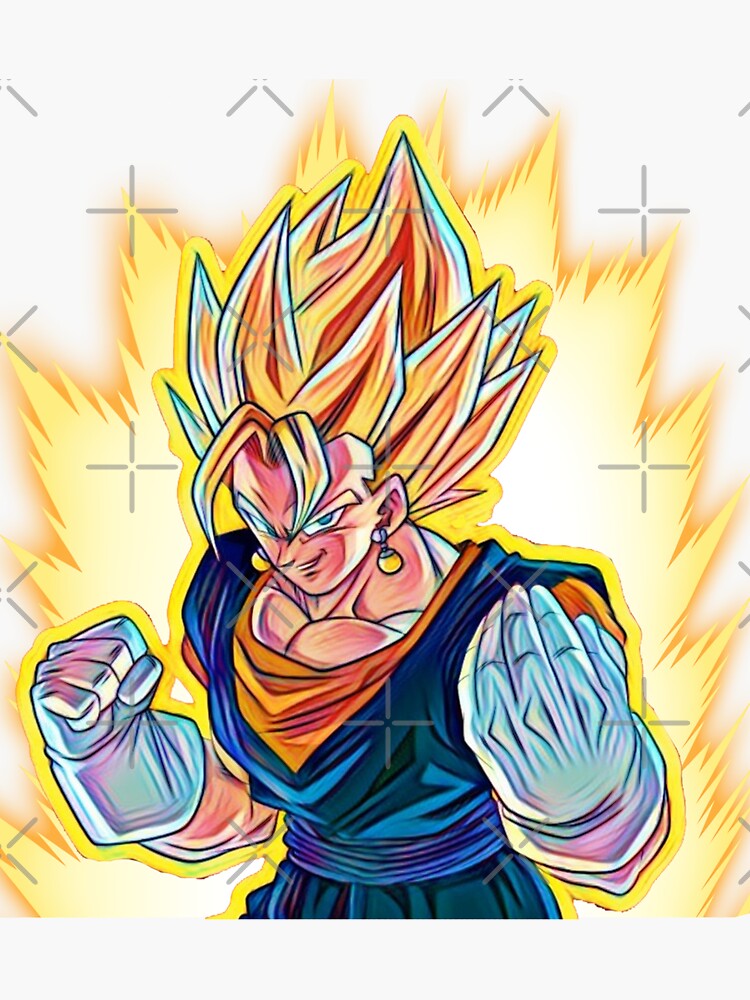 Train Insaiyan Super Saiyan 3 Goku | Sticker