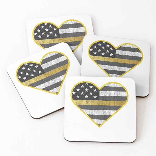 Item preview, 911 Operator Dispatcher Thin Yellow Line Heart designed and sold by vernama6manna5.