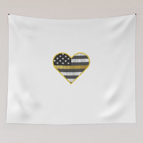 Item preview, 911 Operator Dispatcher Thin Yellow Line Heart designed and sold by vernama6manna5.