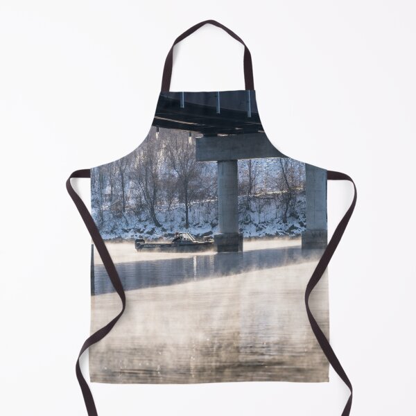 Item preview, Fishing On A Cold Foggy Morning designed and sold by mljdwhite.